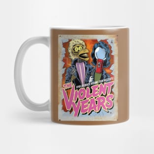 Mystery Science Rusty Barn Sign 3000 - Violent Years Mug